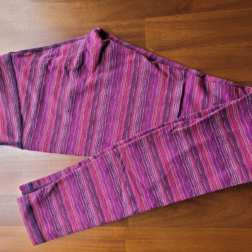 Lululemon Striped Leggings